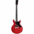  Harley Benton DC-Junior FAT Faded Cherry