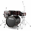  DDrum Hybrid Kit Satin Black