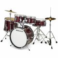  Millenium Focus Junior Drum Set Red