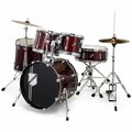  Millenium Focus 18 Drum Set Red