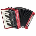  Hohner Bravo II 60 Red silent key