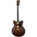  D'Angelico Deluxe DC Satin Brown Burst