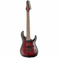  Harley Benton Amarok-7 BKRD Quilted Burst