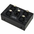  Stairville RJ45 DMX Split Box FX4