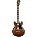  D'Angelico Deluxe Mini DC Satin Brown Bur