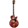  D'Angelico DLX SS Barit. Satin Trans Wine
