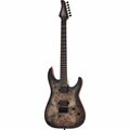  Schecter C-6 Pro Charcoal Burst