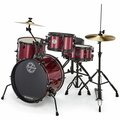  Ludwig Pocket Kit - Red Sparkle