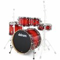  DDrum Dominion 5pc Shell Pack Red