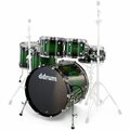  DDrum Dominion 6pc Shell Pack Green