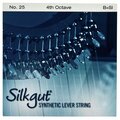 Bow Brand Silkgut 4th B Harp Str. No.25