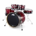  DW PDP CM5 Std. Red/Blk Shell Kit