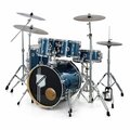 Millenium Hybrid Practice Drum Set BL