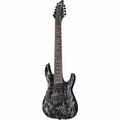  Schecter C-8 Multiscale Silver Mountain