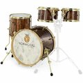  Schagerl Drums Dark Vintage Studio Kit Gold