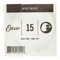  Elixir .015 Plain Steel