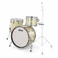  Ludwig Classic Maple Fab 22 Vint. Wh.