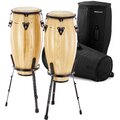  Millenium MC890NT Conga Set w. Gig Bags