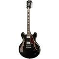  D'Angelico Premier DC Black Flake