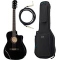  Fender CC-60SCE Blk WN m/Bag
