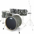  DW PDP CM7 Satin Pewter