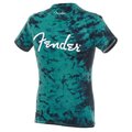 Fender T-Shirt Tie-Dye Logo Black S