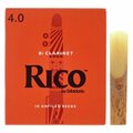  DAddario Woodwinds Rico Bb- Clar 4.0