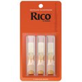  DAddario Woodwinds Rico Soprano Sax 1.5 3-Pack