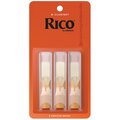  DAddario Woodwinds Rico Bb Clarinet 3.5 3-Pack