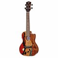  Luna Guitars Uke Vista Deer Concert PU