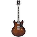  D'Angelico Premier DC Brown Burst