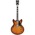  D'Angelico Premier DC Dark Iced Tea Burst