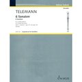 Schott Telemann 6 Sonaten Flöte 1