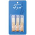  DAddario Woodwinds Royal Alto Sax 1.5 3-Pack