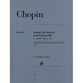  Henle Verlag Chopin Cellosonate op.65
