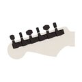  Hipshot Tuner Upgrade Kit, Black
