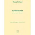  Editions Salabert Milhaud Scaramouche A-Sax