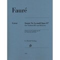  Henle Verlag Fauré Cellosonate Nr.2