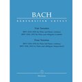  Bärenreiter Bach 4 Sonaten für Flöte