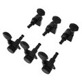  Harley Benton Parts JN07BS SPLK L6 Tuner Set