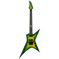  Solar Guitars X1.7FRLB Lime Burst Matte