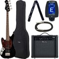  Harley Benton MV-4MSB LH Black Set