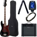  Harley Benton MV-4P Black Set