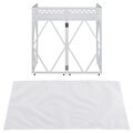  Roadworx DJ Table ALU White