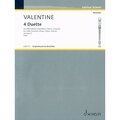  Schott Valentine 4 Duette