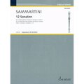 Schott Sammartini 12 Sonaten Heft 1