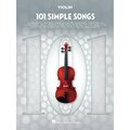  Hal Leonard 101 Simple Songs Violin