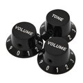  Harley Benton Parts ST Poti Knob Set Ebony
