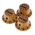 Harley Benton Parts ST Poti Knob Set Satin